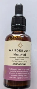 Wanderlust Shatavari Aphrodisiac Women's Tonic Healthy Libido Stress Vegan 50ml - Picture 1 of 4