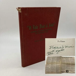 Signed Samuel Calhoun Morris A Tale That Is Told: Carolina Life 1952 Cloth Good - Bild 1 von 16