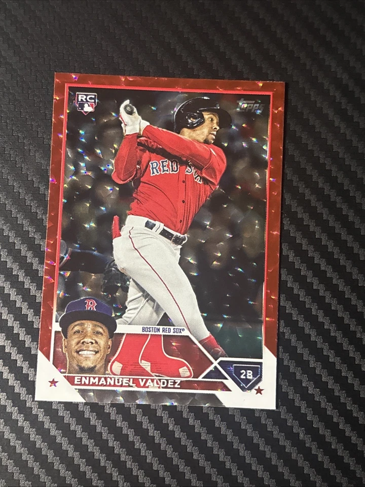 2023 Topps Update Series - Enmanuel Valdez #US310 Red Foil /199 (RC) - Image 1 of 4