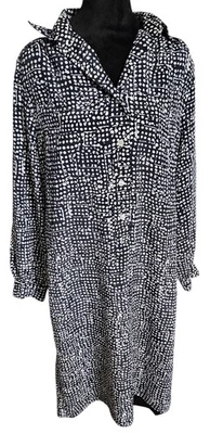 Vintage Brownstone Studio Geometric Black and White Size 14  - Image 1 of 4