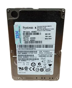 Seagate IBM Savvio 10K.3 ST9300603SS 300GB 2.5" SAS 2 Enterprise Hard Drive - Picture 1 of 3