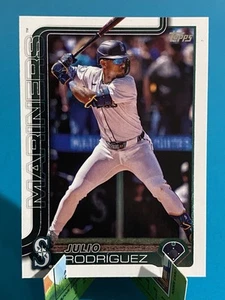 Julio Rodriguez 2025 Topps Serie 1 Companion Card Immagine Variazione #CC-6 - Foto 1 di 2