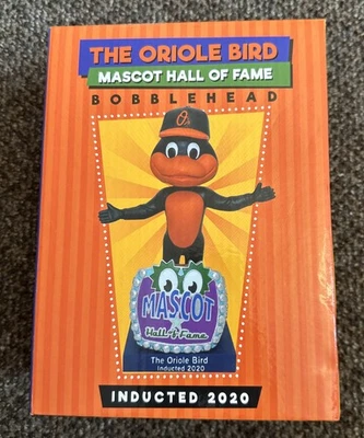 Baltimore Orioles Oriole Bird Mascot Hall Of Fame 2020 Bobblehead SGA Pepsi MLB - Image 1 of 3