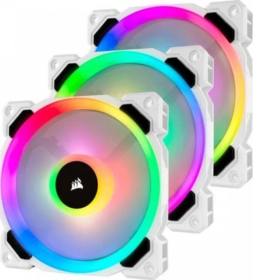 Set of 3 Corsair LL120 RGB 120mm fans (CO-9050092-WW) (W) - Bild 1 von 4