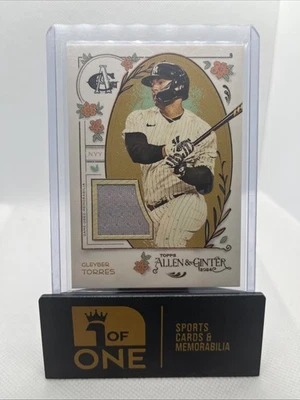 2023 Topps Allen Ginter - Relic - Gleyber Torres - Yankees - Image 1 of 2