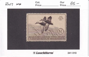 U.S.: Sc # RW7, $1 Federal Duck Hunting Stamp, MNH (E15618) - Picture 1 of 1