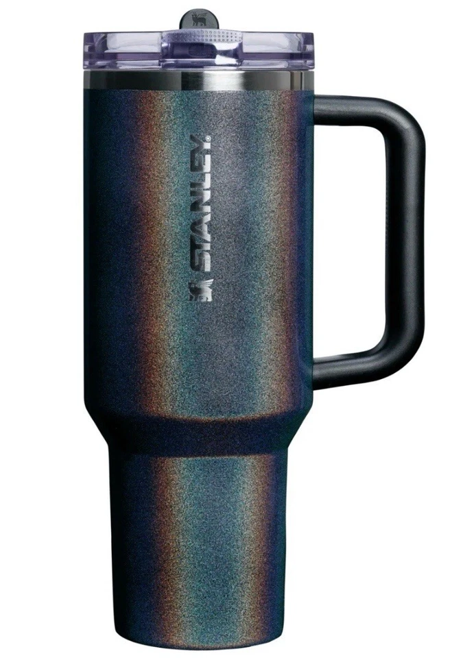 STANLEY MIDNIGHT GLITZ LE 40oz ProTour Tumbler – /Box – Factory Flawed