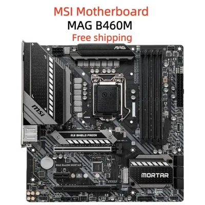 MSI MAG B460M MORTAR/WIFI B460 Motherboard LGA 1200 ddr4 USB 3.2 Turbo M.2 MATX - Image 1 of 4