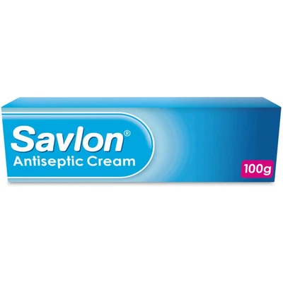 Savlon Antiseptic Cream 100 g, First Aid Cream, Cleanse, Help Prevent Infection