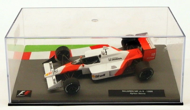 Coche modelo Altaya escala 1/43 JK8218S - F1 McLaren MP 4/4 1988 - Ayrton Senna Foto 1 de 2