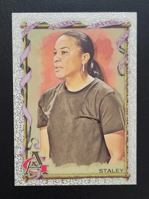 2023 Topps Allen & Ginter - Dawn Staley #289 Foil Filigree South Carolina - Image 1 of 2