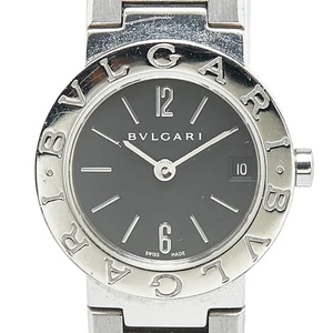 BVLGARI Bulgari Bulgari Watches BB23Stainless Steel Quartz black dial 【Used】 - Picture 1 of 11