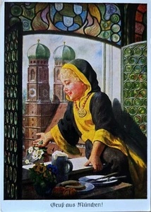 AK München Münchner Kindl Frauenkirche 1965 - Picture 1 of 2