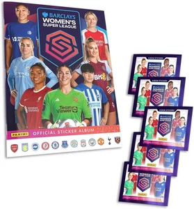 Women's Super League 2023/24 Sticker Collection Album Starter Pack - Picture 1 of 6