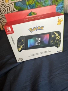 Brand New Sealed Rare Hori Split Pad Pro Pokémon: Pikachu Black & Gold - Picture 1 of 3
