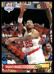 1992-93 UPPER DECK ROBERT HORRY RC HOUSTON ROCKETS #7 - Picture 1 of 2