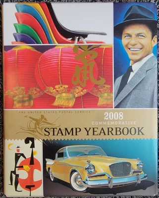 2008 Mint Set Commemorative Stamp USPS Yearbook Album - Stamps Sealed - Image 1 of 4