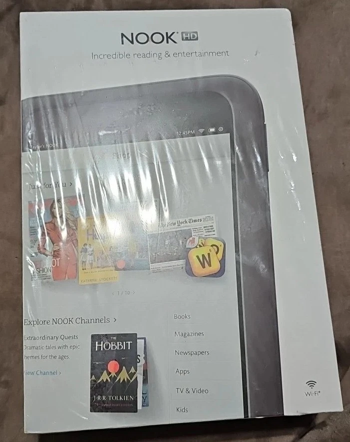 Tablet Nook 8 GB Barnes & Noble nueva en caja nunca usada Foto 1 de 3