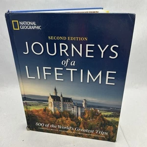 Journeys of a Lifetime 500 of the World's Greatest Trips by National Ge HC - Imagen 1 de 4