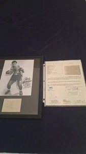 Rocky Marciano signiert/Autogramm gerahmter Ausschnitt - vollständiges JSA Echtheitszertifikat - Bild 1 von 7