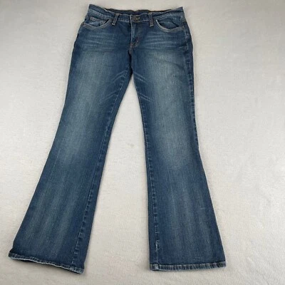 Vintage Bongo Jeans Womens JR 11 Blue Hipster Low Rise Flare Bootcut Y2K 32x32 - Image 1 of 4