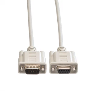 RS232-Kabel 9pol Stecker-Buchse, 6 m - Bild 1 von 3