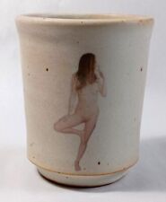 Nude Fine Art Tumbler Nude Female Model Handmade Wheel Thrown Artist Jasmine
