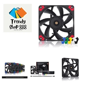 Chromax Black Swap 120mm 1850RPM PWM Computer Case Fan w/Anti-Vibration Pads - Afbeelding 1 van 7