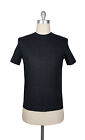 Kired Black Solid Crewneck Cotton T-Shirt - Extra Slim - (KR613231)