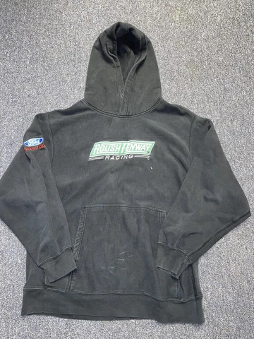 Roush Fenway Racing Ford Performance Team Issued Black XL Hoodie Cover