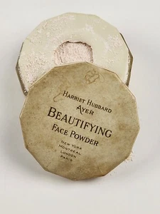 Vintage Harriet Hubbard Ayers Beautifying Face Powder 3.5 oz Overflowing Flesh - Picture 1 of 4