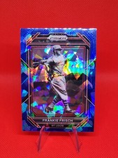 Frankie Frisch 2023 Panini Prizm Baseball Blue Cracked Ice #217