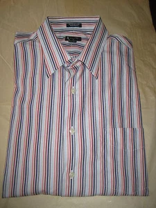 J.Crew Men's Subtle Texture Stripes Dress Shirt Sz L (16-16 1/2) NWoT $88 - Picture 1 of 3