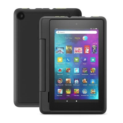 Fire 7 Kids Pro Black Tablet 7" Display ages 6+, 16 GB - USA IMPORT - Image 1 of 4