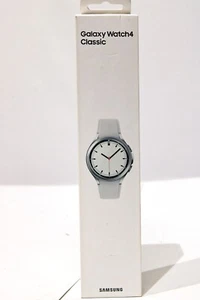 Samsung Galaxy Watch4 Classic SM-R885 42mm 20mm Gehäuse Ridge Sport Weiß - Open Box - Bild 1 von 9