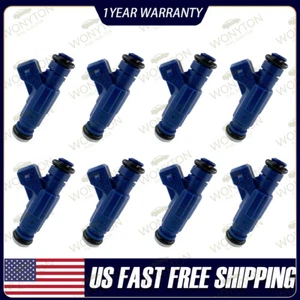 Juego de 8 0280156074 Inyector de Combustible A1130780349 Para 01-02 Mercedes E55 AMG 5.5L V8 - Imagen 1 de 8