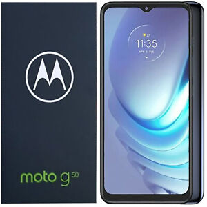 BNIB Motorola Moto G50 DUAL SIM 128GB + 4GB Steel Grey Unlocked 5G SIMFree