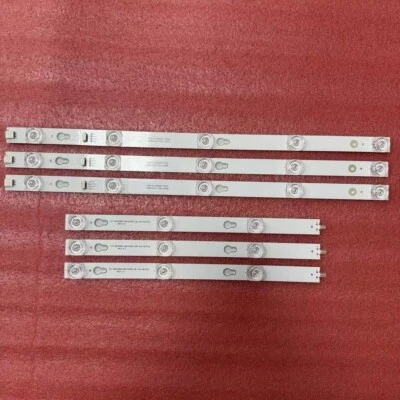 3pcs LED Backlight Strip for TCL 40S6000FS 40DS500 TOT-40D2900-3X8 40HR330M08A6 - Image 1 of 4