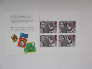 1997 SG 1940ab 20p Muffin the Mule Prestige Booklet Pane Ex-BBC DX19 U/M - Picture 1 of 1