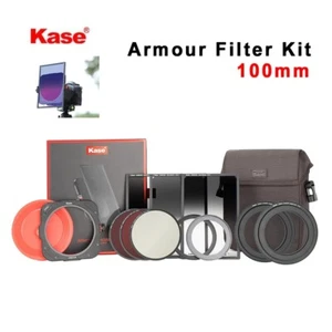Kase Armour Magnetic Shockproof 100mm Filter Holder Kit 67mm 72mm 77mm 82mm CPL - Picture 1 of 12