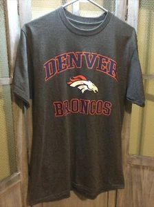 Ropa del equipo de la NFL Denver Broncos Camiseta con estampado gráfico Gris Mediana Nueva sin etiquetas - Imagen 1 de 4