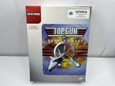 TOP GUN Hornet's Nest - Big Box -  PC GAME - GC - 1x Disc Set - AUS CD topgun - Image 1 of 4