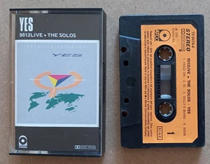 MC Musicassetta YES 9012Live The Solos 1985 Italy Atlantic timbro rosso Siae - Picture 1 of 4