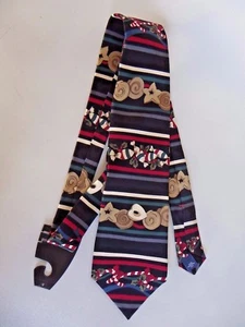 Galletas de caramelo y muérdago con tema navideño de American Traditions 100 % seda - Imagen 1 de 4
