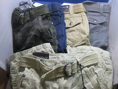 NUEVO CON ETIQUETAS $48 INGLÉS LAVANDERÍA ALGODÓN NIÑO CARGO CORTO VARIOS TAMAÑOS/COLORES AVA. Foto 1 de 4