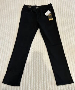 Lee Girl's Size Large(14-16)-Pull-on-Pant-Elastic waist drawsting-black-stretch - Picture 1 of 11