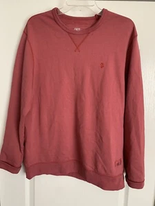Izod~Saltwater~Relaxed Classic~Adult Size M Sweatshirt~ Salmon - Picture 1 of 12