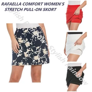 RAFAELLA COMFORT DAMEN STRETCH PULL-ON SKORT FARBE & GRÖSSE WÄHLBAR NEU - Bild 1 von 17
