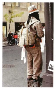Postcard Bill Cunningham, Photographer Fashion Designer Logo Clothing NYC MINT - Picture 1 of 1