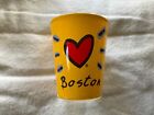 BOSTON MASSACHUSETTS SHOT GLASS, never used, new without tags